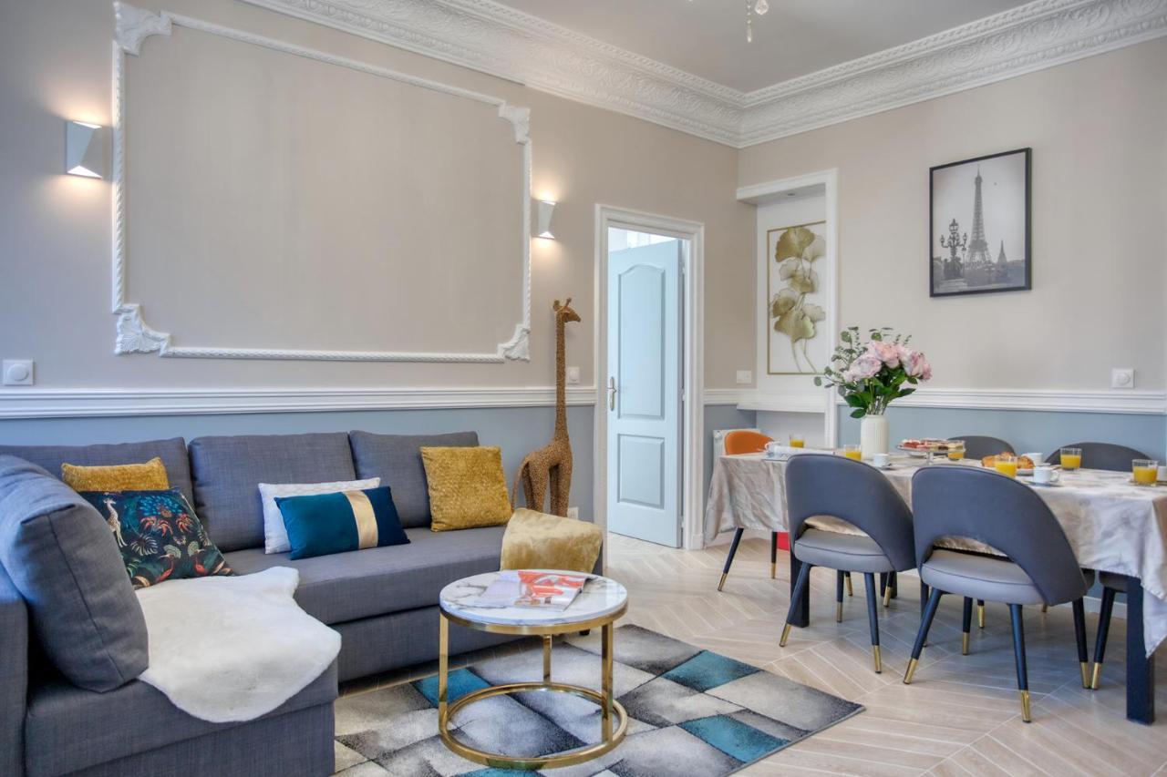 Charmant 100M2 Avec 3Ch - Romantique Centre Ville Paris Bagian luar foto