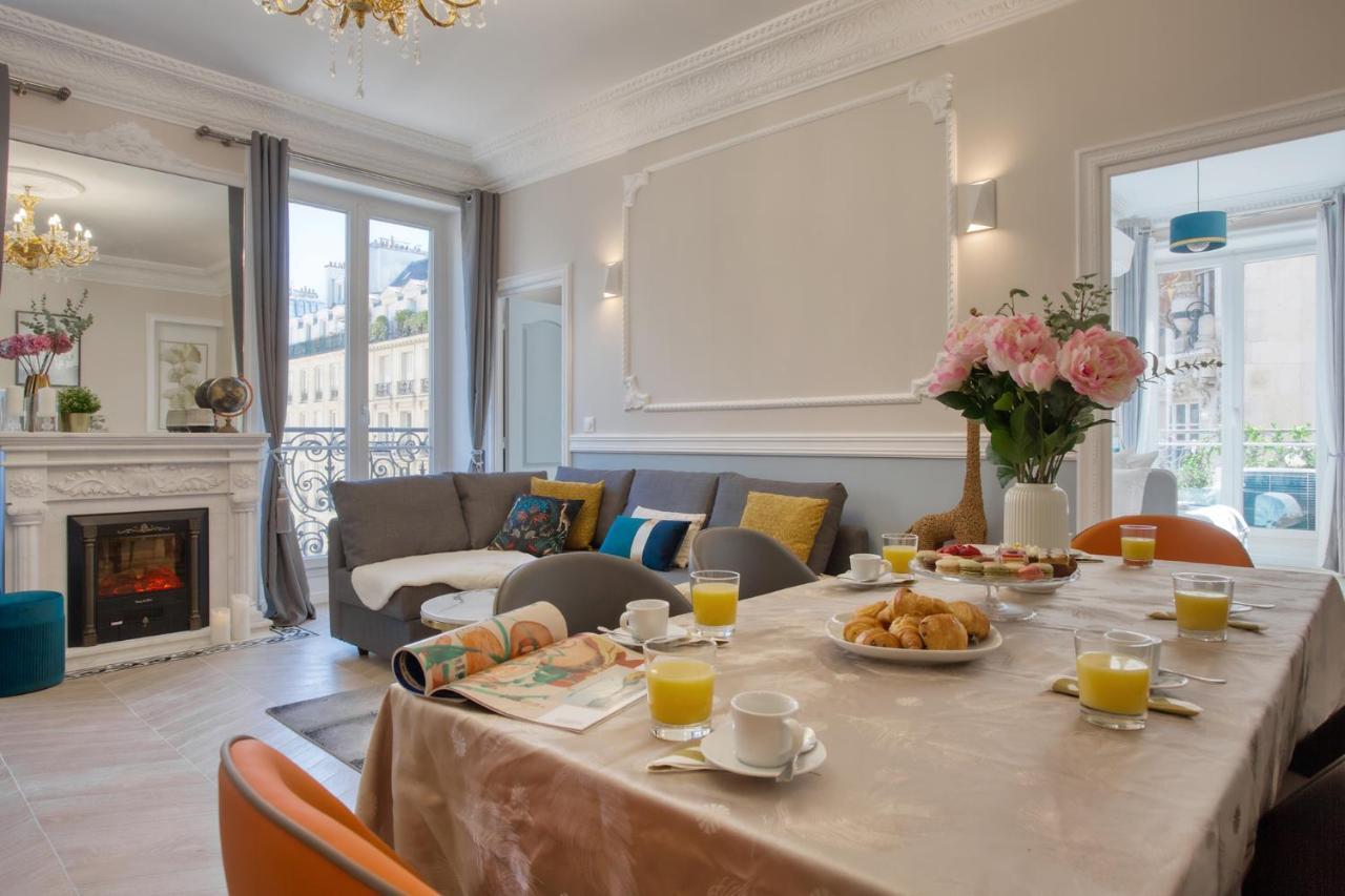 Charmant 100M2 Avec 3Ch - Romantique Centre Ville Paris Bagian luar foto
